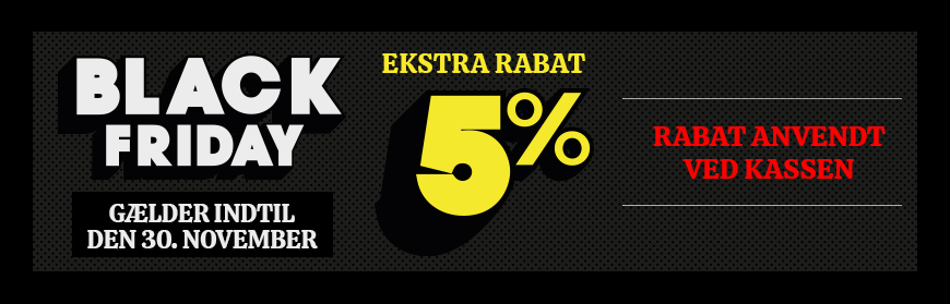 Black Friday Extra 5% Black Friday Extra 5%