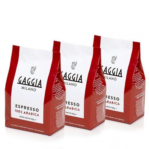 Gaggia Kaffebønner 3x500Gr