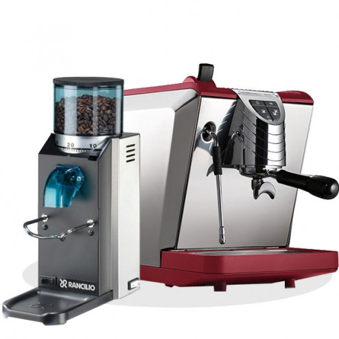 Nuova Simonelli Oscar 22 New version Rød & Rancilio Rocky SD