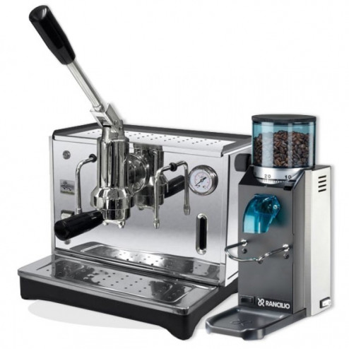 Ponte Vecchio Lusso 1Gr Krom and Rancilio Rocky SD