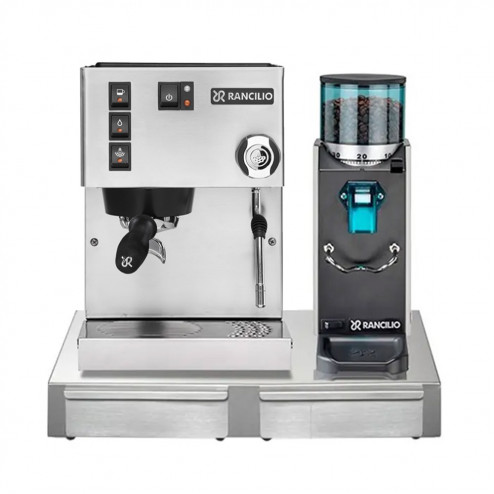 Rancilio Silvia V6 E Last Edition & Rancilio Rocky SD + Rancilio Base BS50