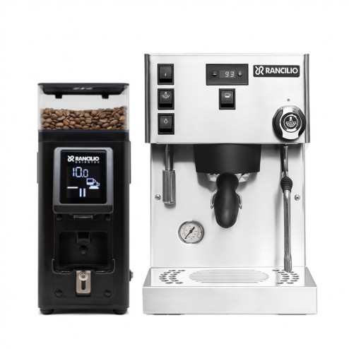 Rancilio Silvia Pro X & Rancilio Stile Sort