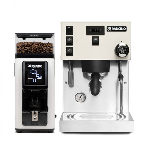 Rancilio Silvia Pro X Hvid & Rancilio Stile Hvid
