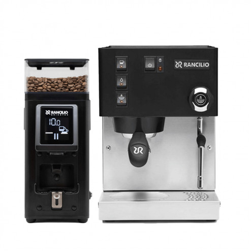 Rancilio Silvia Pro X Sort & Rancilio Stile Sort