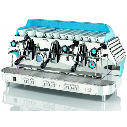 Elektra Z1A Barlume 3 Units Chrome/Plexiglas Blå