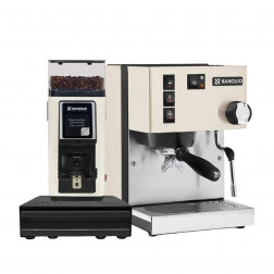 Rancilio Silvia V6 Hvid & Rancilio Stile SD Hvid & Rancilio Knock Box