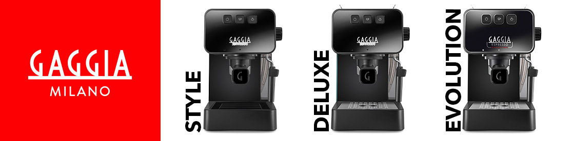 Hvad er forskellene i de tre Gaggia Espresso-modeller?